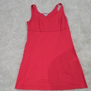 New York & Company Red V-Neck Top